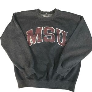 MSU Charcoal Sweatshirt